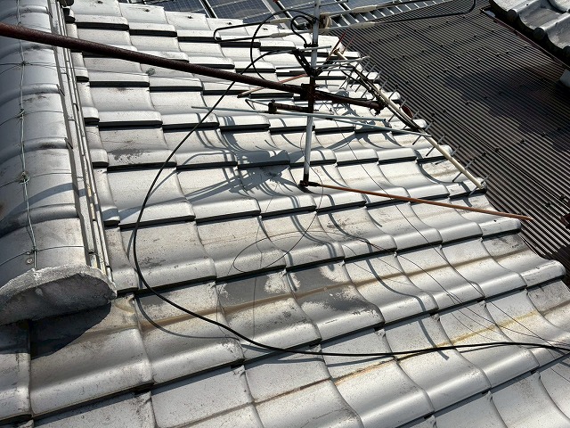 アンテナ撤去の実施