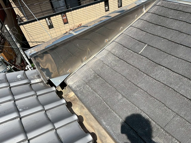 カラーベスト部分で雨漏り