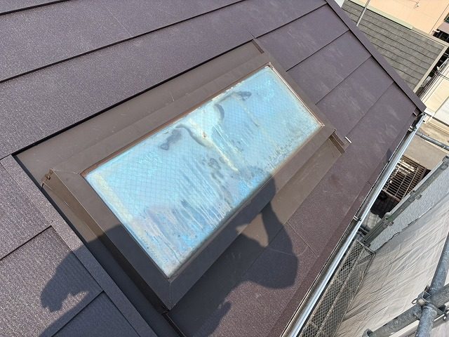 トップライトまわりの仕舞