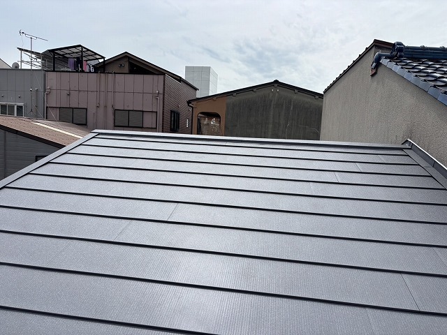 シルキー施工仕上がり