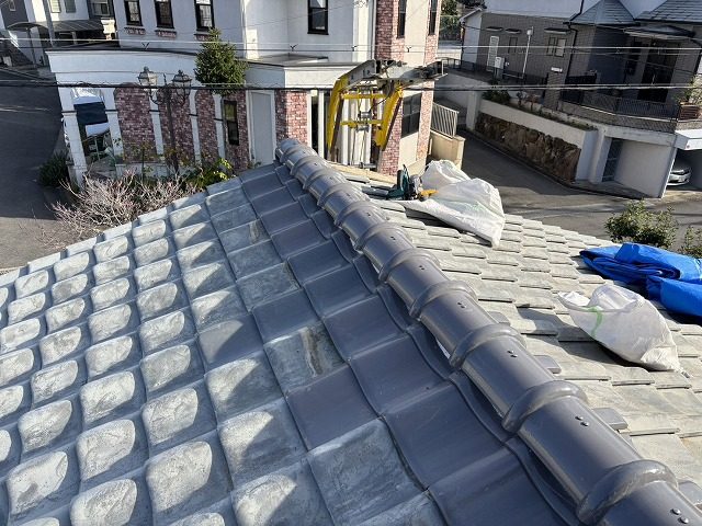 ７寸丸瓦の完成