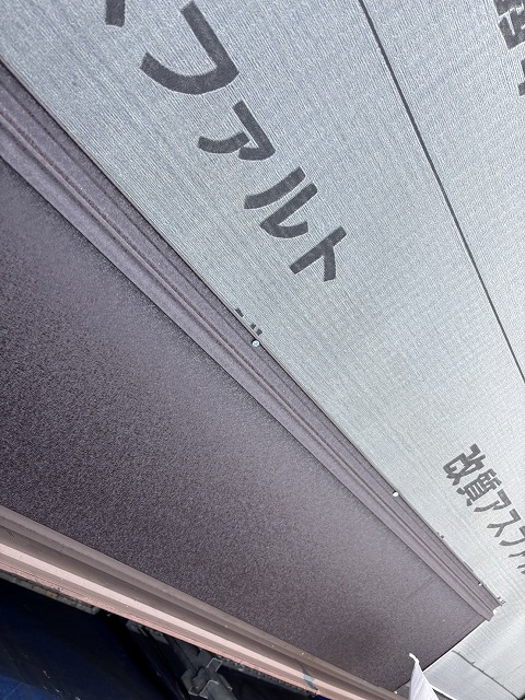 軒先まわりの固定状況