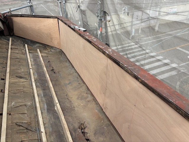 立ち上がり部の下地補強