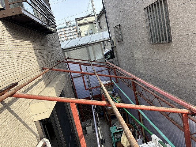 鉄骨下地のフレーム