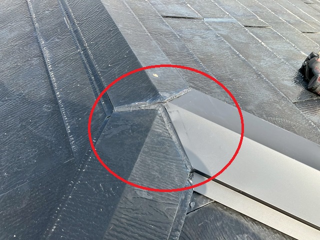 表からもしっかりと防水処理