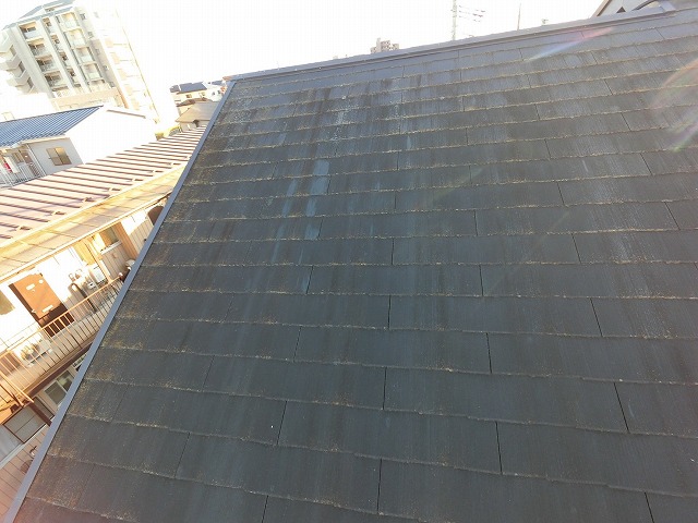 仙台市若林区で北面屋根の点検を実施