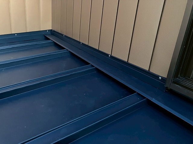 仙台市太白区-1階屋根カバー工事