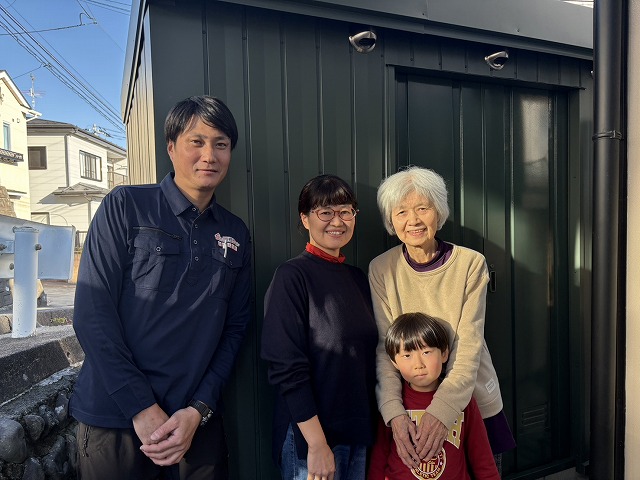 仙台市太白区 お客様の声 M様 ご家族