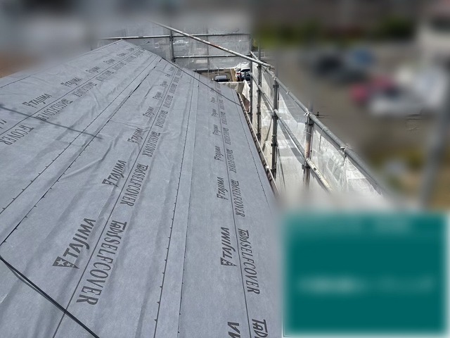 仙台市太白区 カバー工事途中