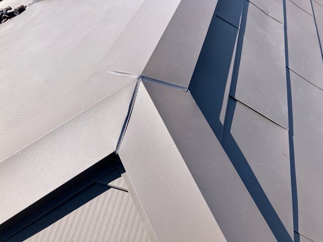 仙台市太白区 カバー工事 棟包み板金