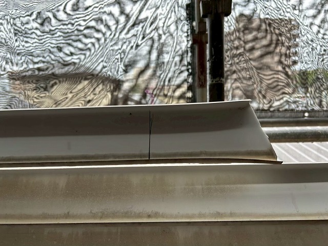 仙台市太白区-ルーバー手すりの接続部修繕工事