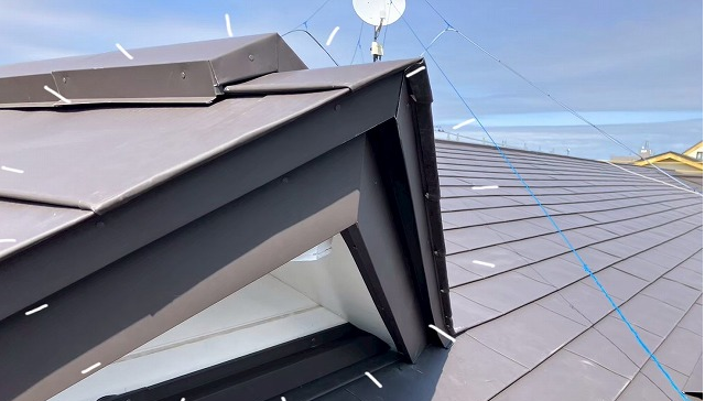 仙台市太白区 屋根カバー工事 ハト小屋