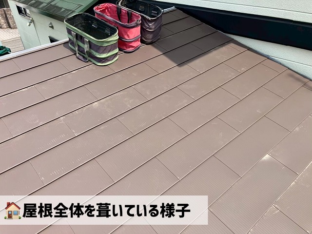 仙台市太白区-物置屋根葺き替え工事-完工