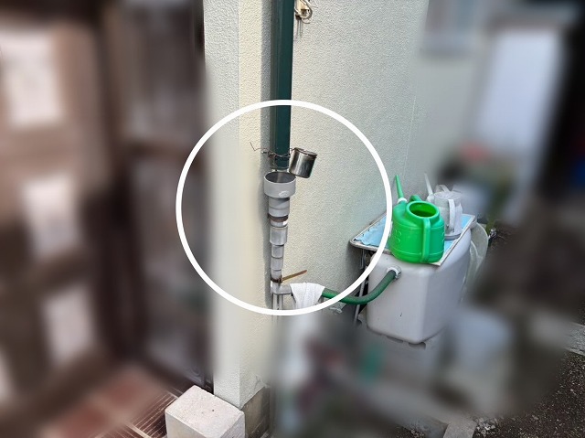 仙台市太白区-雨樋交換工事-現地調査