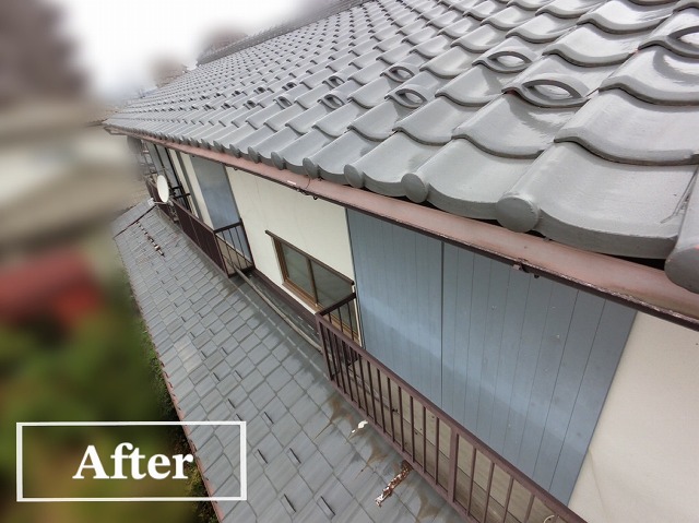 仙台市太白区-雨樋清掃