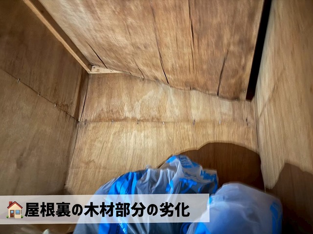  仙台市太白区-雨漏り調査