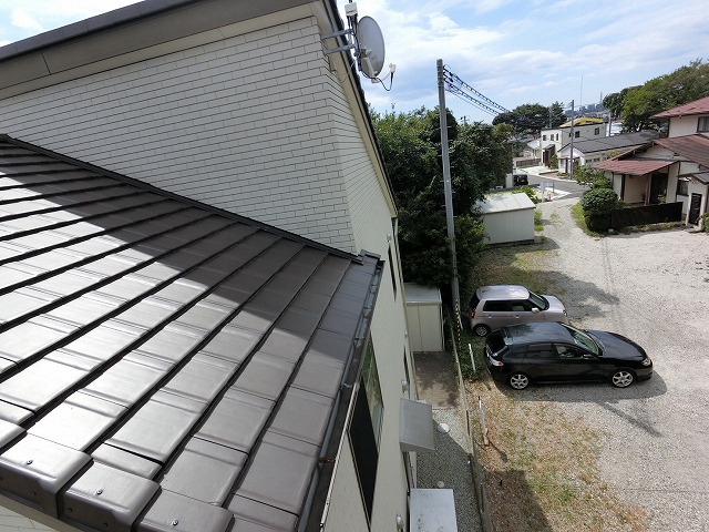 仙台市太白区 雪止め金具 雪止め金具がない屋根