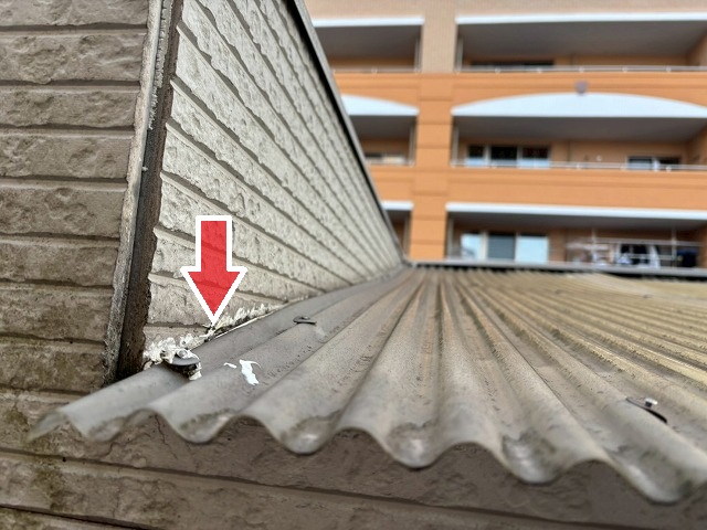 仙台市宮城野区-外壁との取り合い部分の隙間