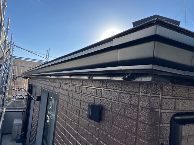 仙台市宮城野区 雨樋交換工事 Panasonicシビルスケア設置