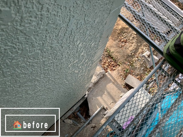 仙台市宮城野区-雨樋交換工事