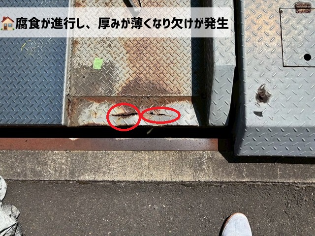 仙台市宮城野区-駐車場パレット現地調査