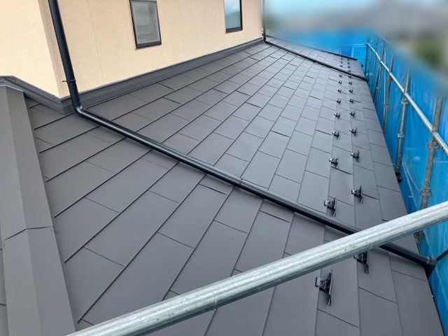 仙台市泉区-1階屋根カバー工事完工