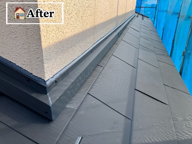 仙台市泉区-1階屋根カバー工事完工