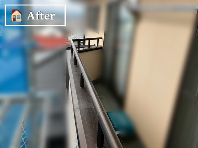  仙台市泉区-バルコニー手すり設置工事