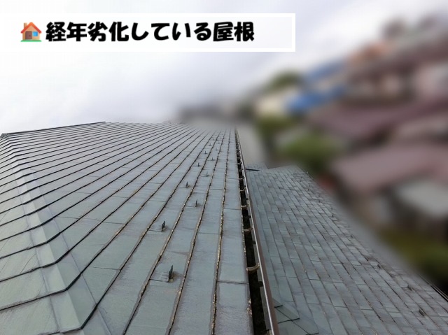 仙台市泉区-屋根カバー工事-現地調査