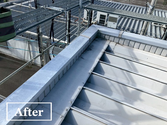 仙台市泉区-笠木板金工事