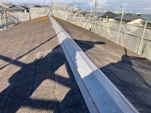 仙台市若林区-棟板金交換工事-完工