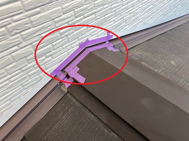 仙台市若林区-棟板金交換工事