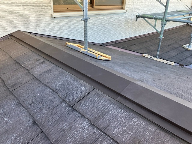 仙台市若林区-棟板金交換工事