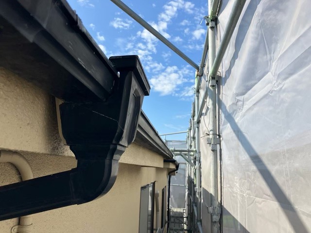 仙台市若林区-雨樋現地調査