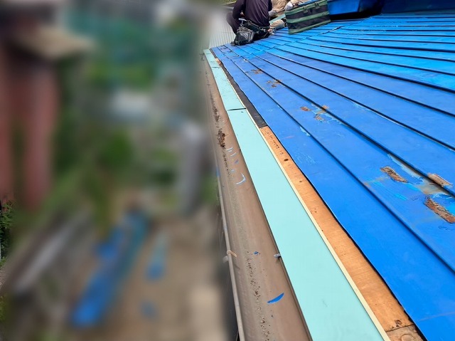  仙台市若林区-雪止め金具設置工事