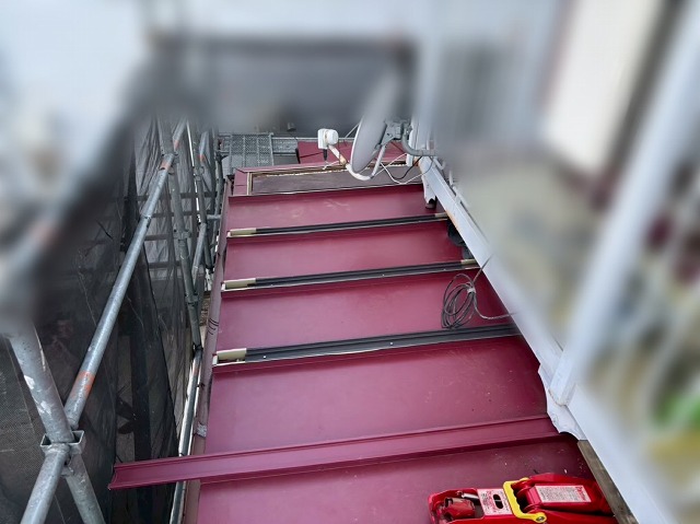  名取市-1階屋根カバー工事