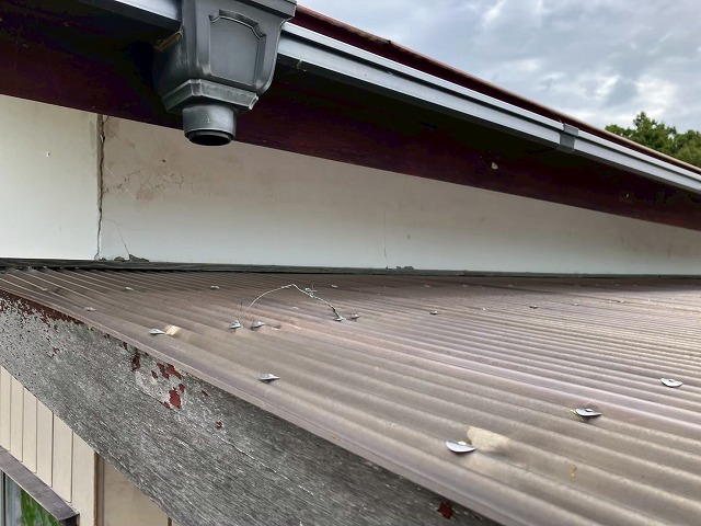 名取市-雨樋清掃＆排水管延長