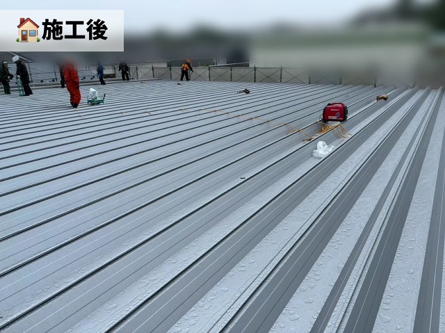 塩竈市-金属折屋根工事