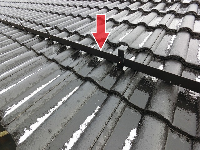 大和町-雪止め増設工事 施工前