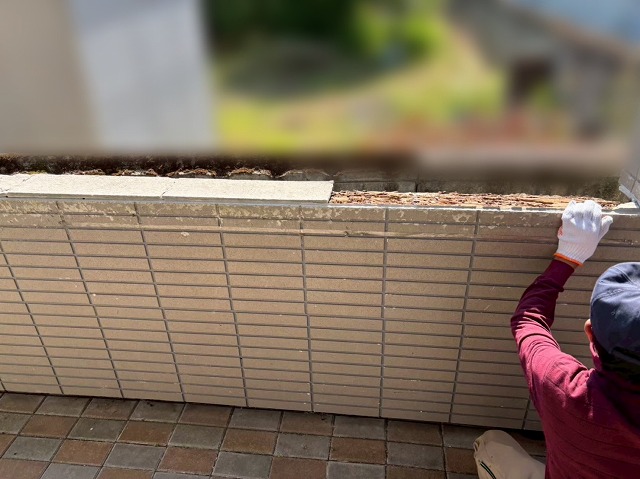 大崎市-外堀のサイディング張替え工事と木下地交換