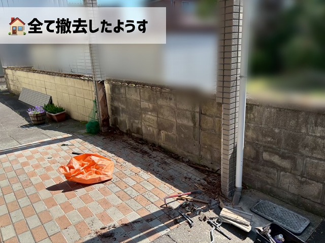 大崎市-外堀のサイディング張替え工事と木下地交換