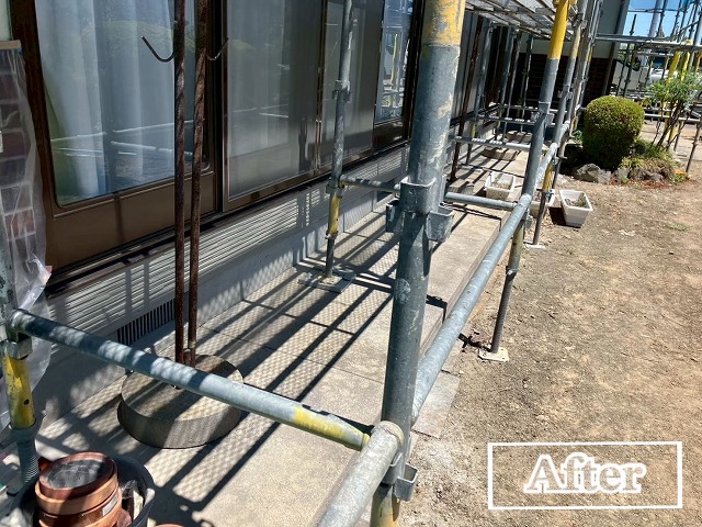 美里町にて-外壁修繕工事完工