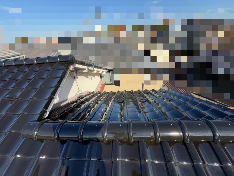 奴葺き屋根　雨漏り工事