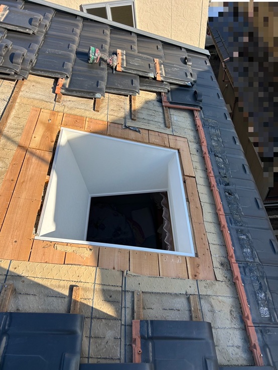 天窓を外しました