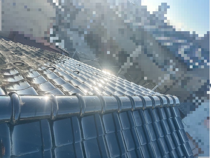 葺き替え工事　施工完了