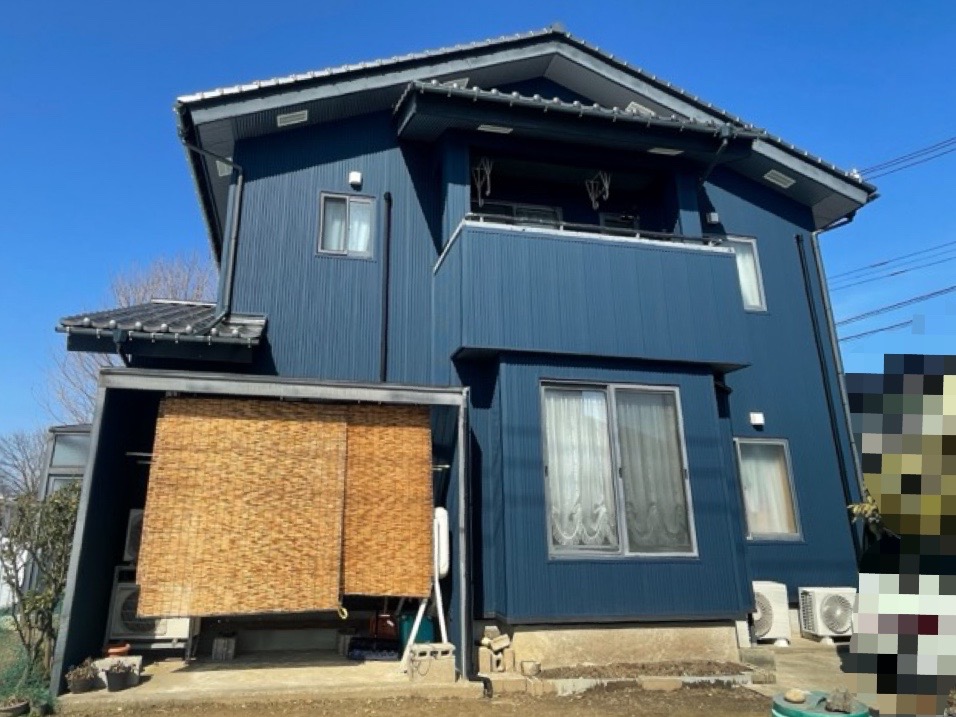 外壁軒天リフォーム工事・防水工事・瓦屋根工事施工完了