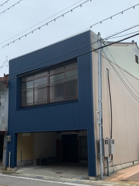 SGLガルバリウム鋼板　カバー工事　施工後