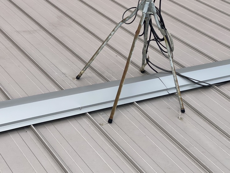 棟板金の交換工事　施工完了です✨