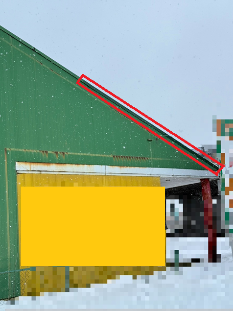 ケラバ板金補修完了