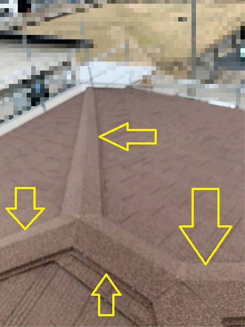 棟板金　取り付け